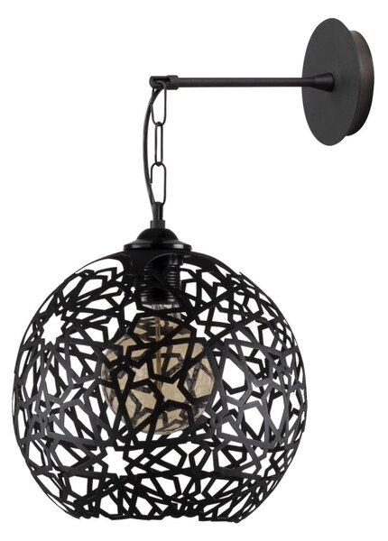 Opviq Nástěnná lampa Fellini I černá