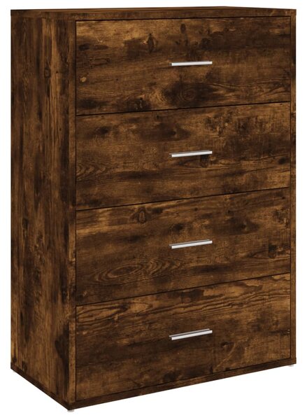 Příborníky 2 ks kouřový dub 60 x 31 x 84 cm kompozitní dřevo 3276585