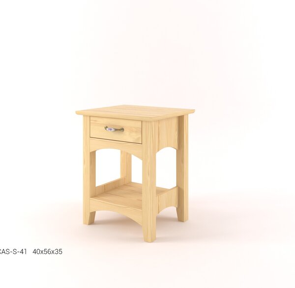 Stylový noční stolek CASTELLO B41 - Buk