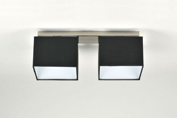 Stropní designové černé svítidlo Anders Black II (LMD)