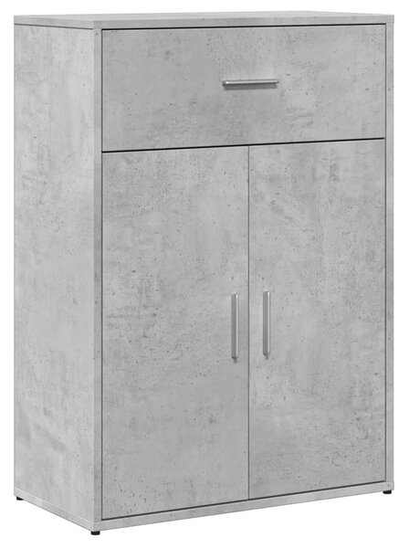 Příborníky 2 ks betonově šedé 60 x 30 x 84 cm kompozitní dřevo 3276598