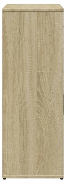 Příborníky 2 ks dub sonoma 60 x 30 x 84 cm kompozitní dřevo 3276597