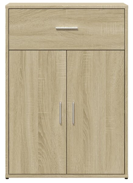 Příborníky 2 ks dub sonoma 60 x 30 x 84 cm kompozitní dřevo 3276597