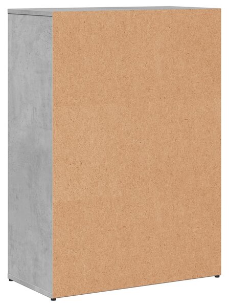 Příborníky 2 ks betonově šedé 60 x 30 x 84 cm kompozitní dřevo 3276598