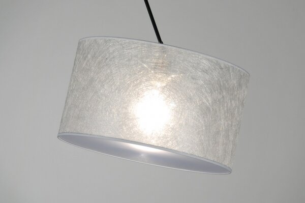 Závěsné designové svítidlo nad stůl Snap Light Silver Look (LMD)
