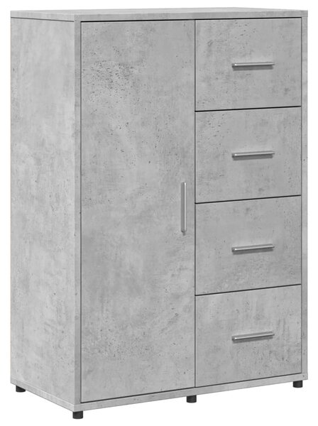 Příborníky 2 ks betonově šedé 60 x 31 x 84 cm kompozitní dřevo 3276591