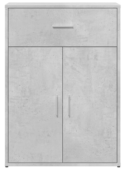 Příborníky 2 ks betonově šedé 60 x 30 x 84 cm kompozitní dřevo 3276598