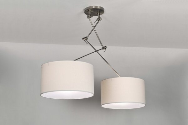 Závěsné designové svítidlo nad stůl Snap Duo White (LMD)