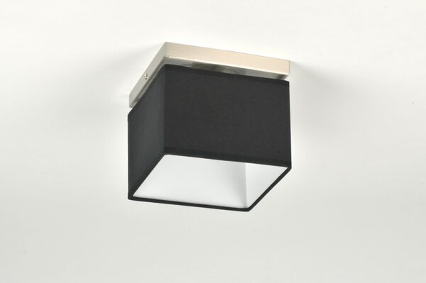 Stropní designové černé svítidlo Anders Black I (LMD)
