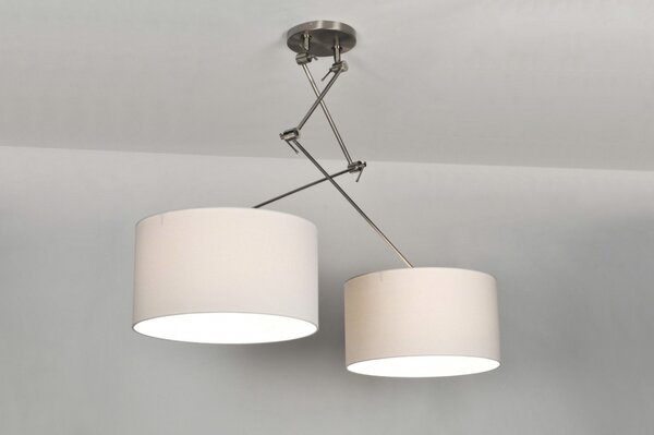 Závěsné designové svítidlo nad stůl Snap Duo White (LMD)