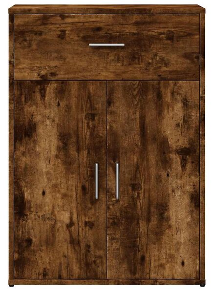 Příborníky 2 ks kouřový dub 60 x 30 x 84 cm kompozitní dřevo 3276599