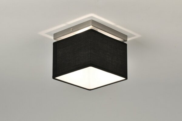 Stropní designové černé svítidlo Anders Black I (LMD)