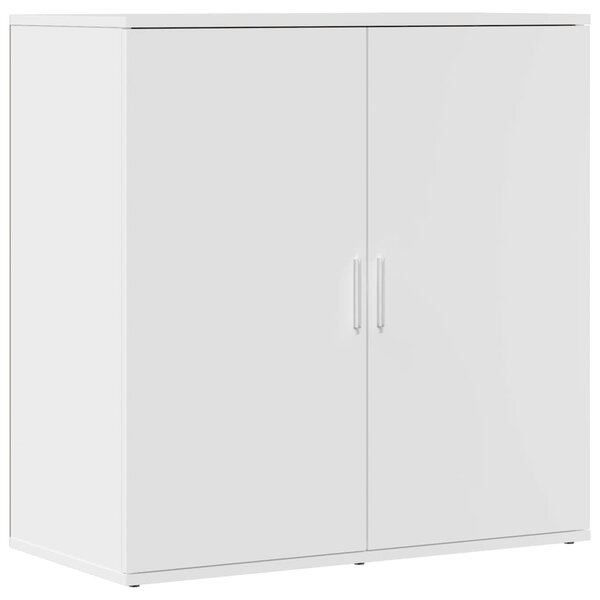 Příborníky 2 ks bílé 79 x 38 x 80 cm kompozitní dřevo 3276602