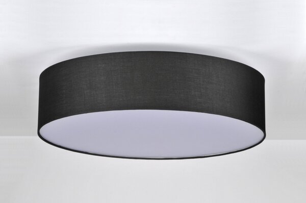 Stropní designové černé svítidlo do obýváku Royal Black (LMD)