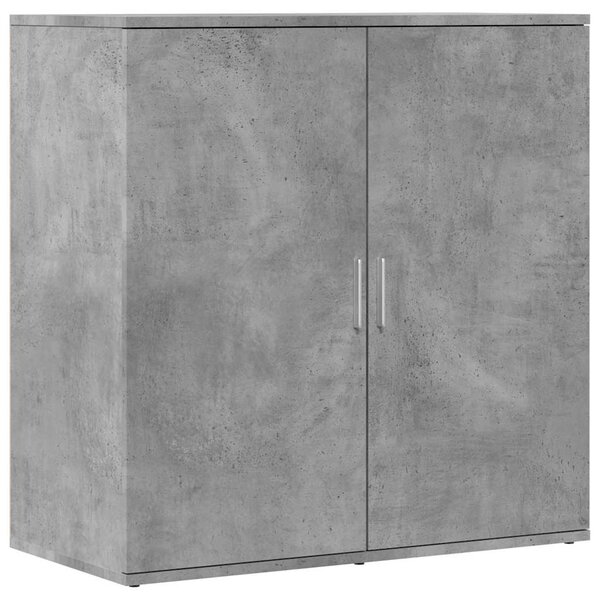 Příborníky 2 ks betonově šedé 79 x 38 x 80 cm kompozitní dřevo 3276605