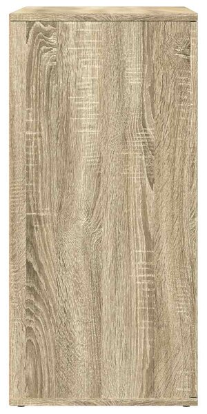 Příborníky 2 ks dub sonoma 79 x 38 x 80 cm kompozitní dřevo 3276604
