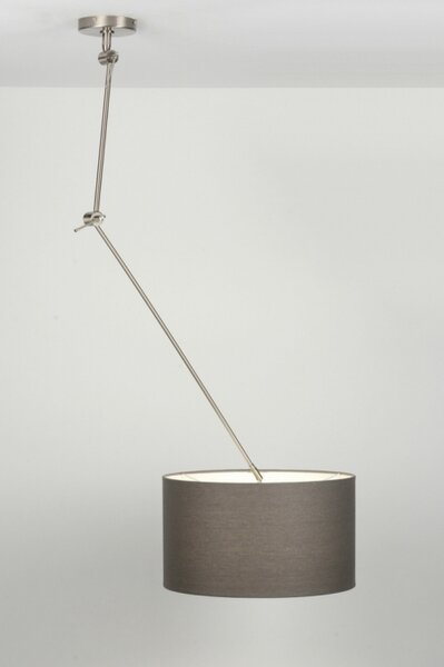 Závěsné designové svítidlo nad stůl Snap Light Grey (LMD)
