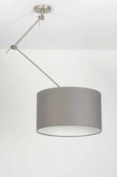 Závěsné designové svítidlo nad stůl Snap Light Grey (LMD)