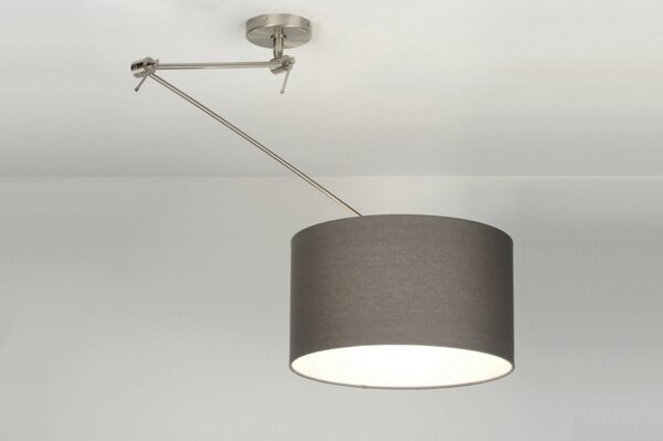 Závěsné designové svítidlo nad stůl Snap Light Grey (LMD)