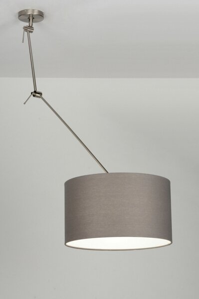 Závěsné designové svítidlo nad stůl Snap Light Grey (LMD)