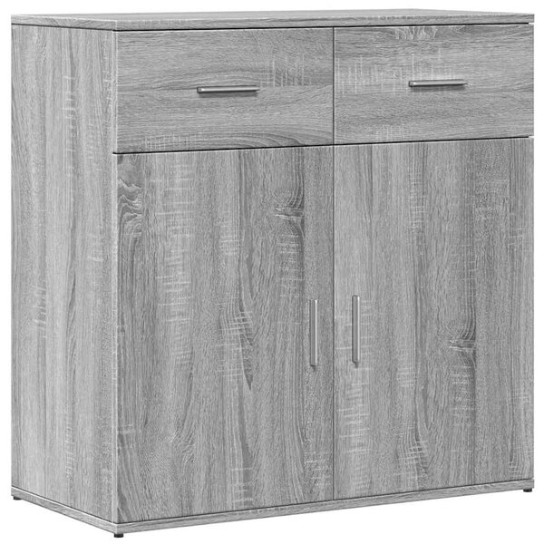 Příborníky 2 ks šedé sonoma 79 x 38 x 80 cm kompozitní dřevo 3276621