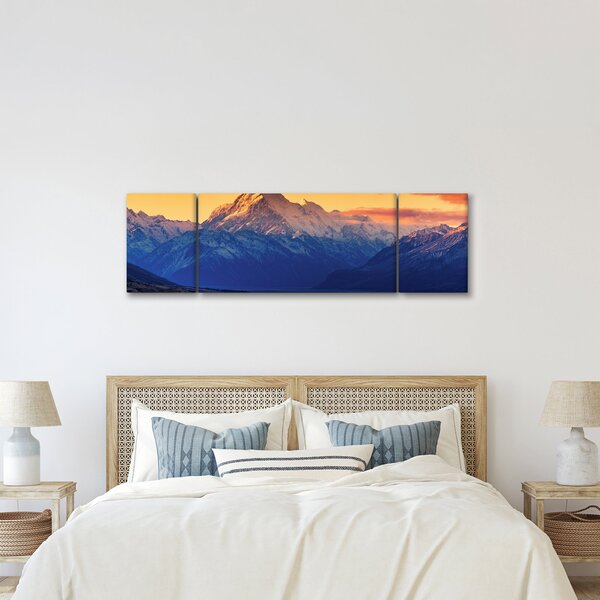 Obraz - Jezero Pukaki (170x50 cm)