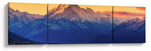 Obraz - Jezero Pukaki (170x50 cm)