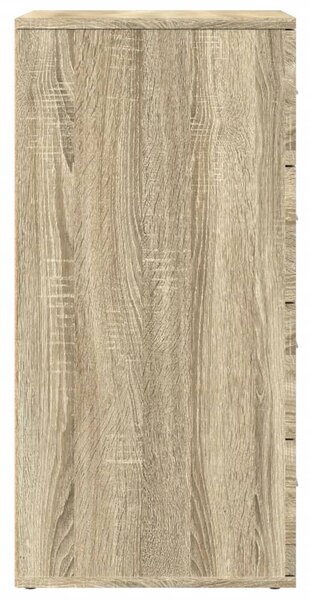 Příborníky 2 ks dub sonoma 60 x 39 x 80 cm kompozitní dřevo 3276625