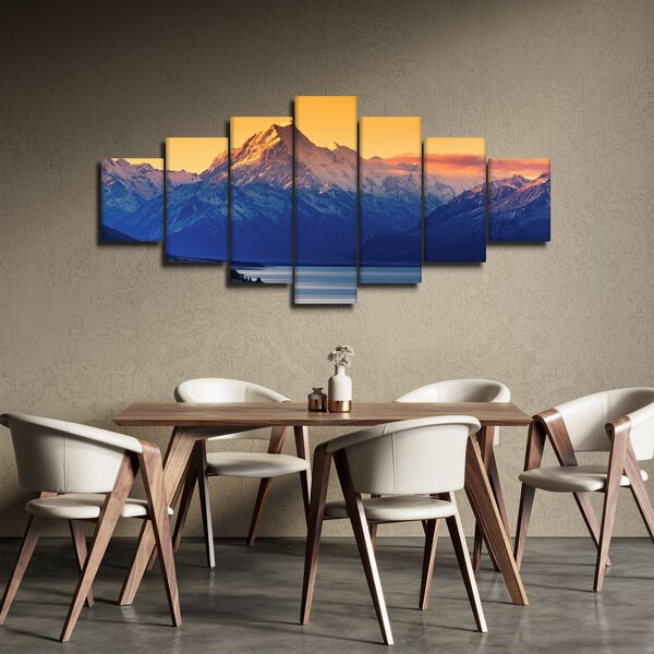Obraz - Jezero Pukaki (210x100 cm)
