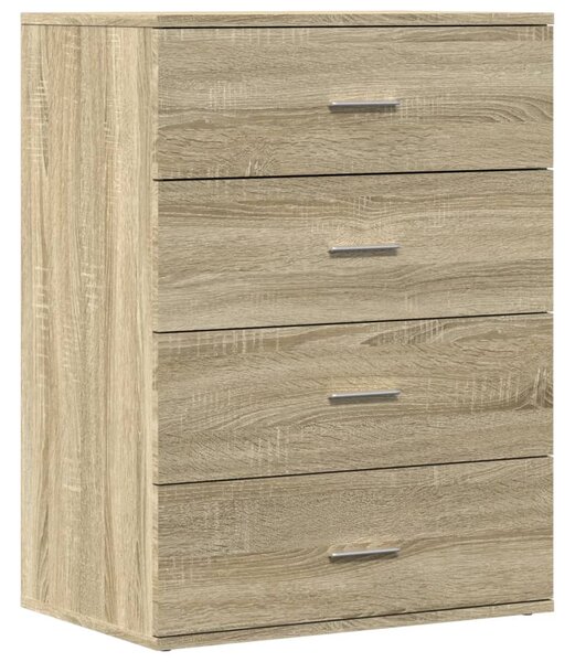 Příborníky 2 ks dub sonoma 60 x 39 x 80 cm kompozitní dřevo 3276625