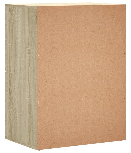Příborníky 2 ks dub sonoma 60 x 39 x 80 cm kompozitní dřevo 3276625