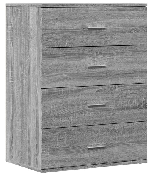 Příborníky 2 ks šedé sonoma 60 x 39 x 80 cm kompozitní dřevo 3276628