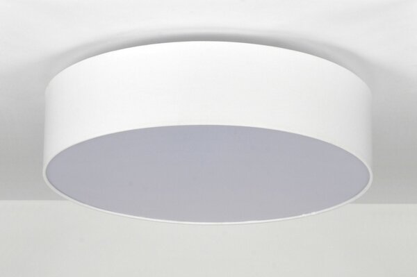 Stropní designové bílé svítidlo do obýváku Royal White (LMD)