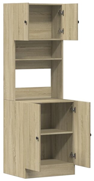 Kuchyňská skříňka dub sonoma 60 x 50 x 180 cm kompozitní dřevo 3276639