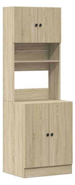 Kuchyňská skříňka dub sonoma 60 x 50 x 180 cm kompozitní dřevo 3276639