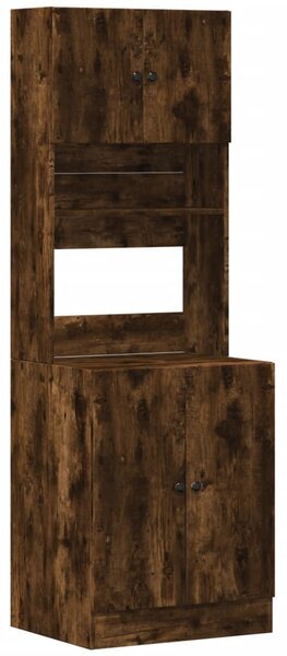 Kuchyňská skříňka kouřový dub 60 x 50 x 180 cm kompozitní dřevo 3276641