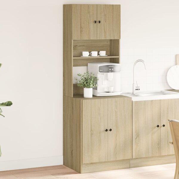 Kuchyňská skříňka dub sonoma 60 x 50 x 180 cm kompozitní dřevo 3276639