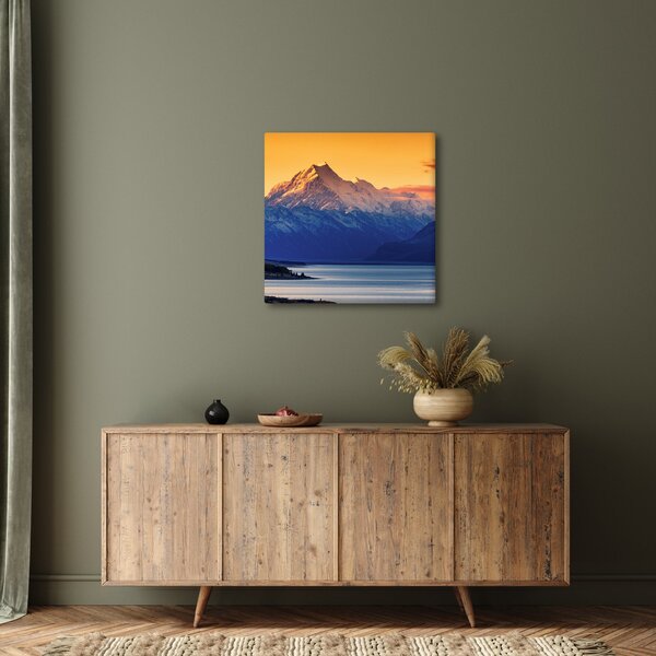 Obraz - Jezero Pukaki (30x30 cm)