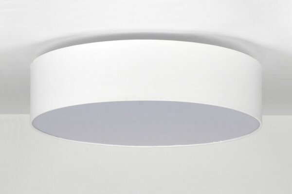 Stropní designové bílé svítidlo do obýváku Royal White (LMD)