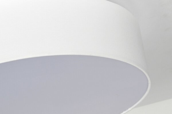 Stropní designové bílé svítidlo do obýváku Royal White (LMD)