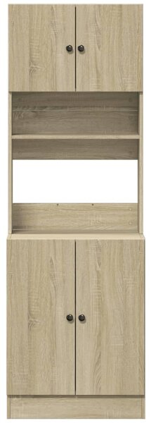 Kuchyňská skříňka dub sonoma 60 x 50 x 180 cm kompozitní dřevo 3276639