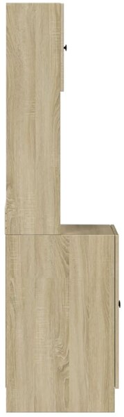 Kuchyňská skříňka dub sonoma 60 x 50 x 180 cm kompozitní dřevo 3276639