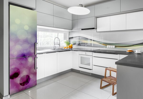 Nálepka s fotografií na ledničku Fialová kola FridgeStick-70x190-f-90317386