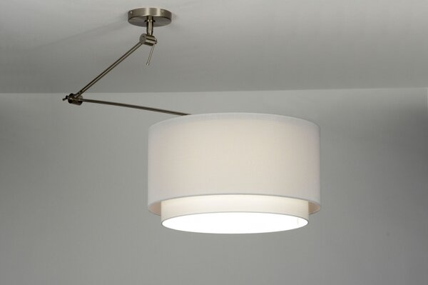 Závěsné designové svítidlo nad stůl Piega Bianco (LMD)