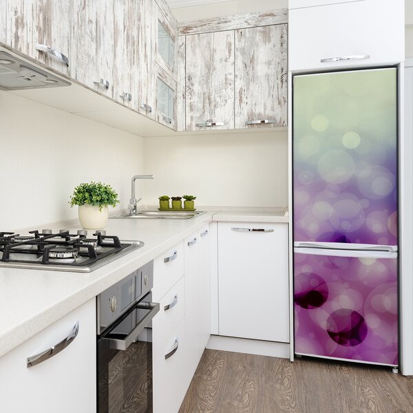 Nálepka s fotografií na ledničku Fialová kola FridgeStick-70x190-f-90317386