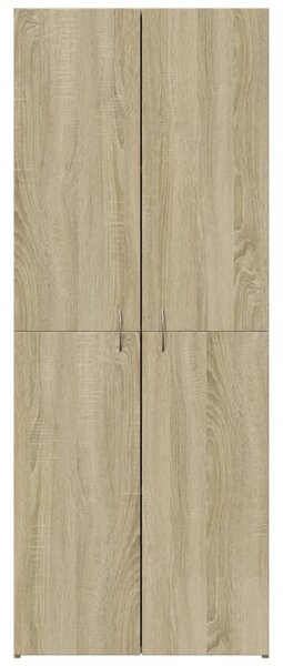 Kartotéka dub sonoma 60 x 32 x 153 cm kompozitní dřevo 3276646