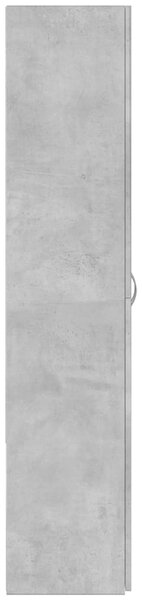 Kartotéka betonově šedá 60 x 32 x 153 cm kompozitní dřevo 3276647