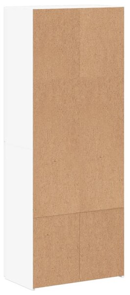 Kartotéka bílá 60 x 32 x 153 cm kompozitní dřevo 3276644