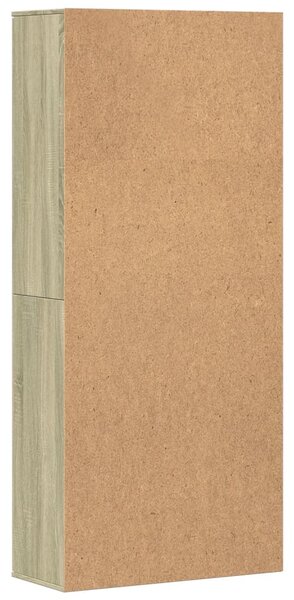 Skříň highboard dub sonoma 80 x 35 x 180 cm kompozitní dřevo 3276653