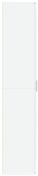Skříň highboard bílá 80 x 35 x 180 cm kompozitní dřevo 3276651